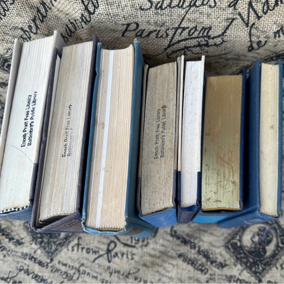 Blue Curated Designer Book Stack - Picture 4 of 10